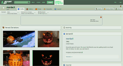 Desktop Screenshot of mordacil.deviantart.com
