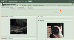 Desktop Screenshot of mad-molly-the-grim.deviantart.com