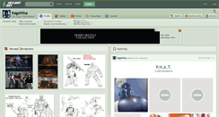 Desktop Screenshot of kagehiisa.deviantart.com
