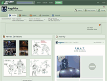 Tablet Screenshot of kagehiisa.deviantart.com
