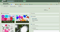 Desktop Screenshot of ginnycullen.deviantart.com