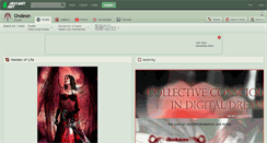 Desktop Screenshot of ondeon.deviantart.com