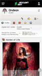 Mobile Screenshot of ondeon.deviantart.com