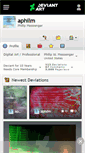 Mobile Screenshot of aphilm.deviantart.com
