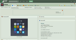Desktop Screenshot of honya.deviantart.com