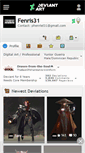 Mobile Screenshot of fenris31.deviantart.com