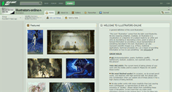 Desktop Screenshot of illustrators-online.deviantart.com