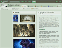 Tablet Screenshot of illustrators-online.deviantart.com