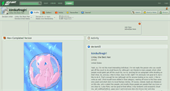 Desktop Screenshot of kimikofiregirl.deviantart.com