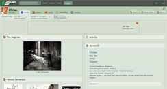 Desktop Screenshot of elixias.deviantart.com