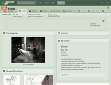 Tablet Screenshot of elixias.deviantart.com