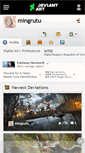 Mobile Screenshot of mingrutu.deviantart.com