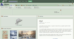 Desktop Screenshot of ohrome.deviantart.com