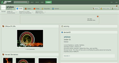 Desktop Screenshot of jellybee.deviantart.com