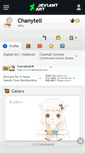 Mobile Screenshot of chanytell.deviantart.com