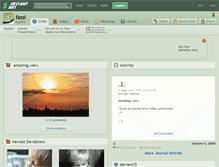 Tablet Screenshot of fassi.deviantart.com