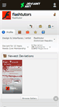 Mobile Screenshot of flashtutors.deviantart.com