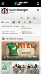 Mobile Screenshot of faceinthenight.deviantart.com
