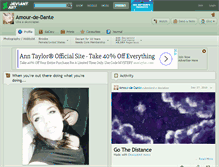 Tablet Screenshot of amour-de-dante.deviantart.com