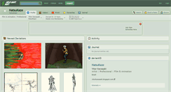 Desktop Screenshot of hatsukaze.deviantart.com