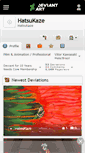 Mobile Screenshot of hatsukaze.deviantart.com