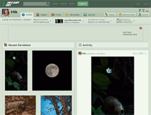 Tablet Screenshot of irkis.deviantart.com