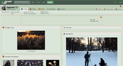Desktop Screenshot of dagobah123.deviantart.com