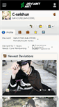 Mobile Screenshot of c-seishun.deviantart.com