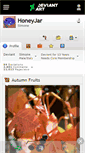 Mobile Screenshot of honeyjar.deviantart.com