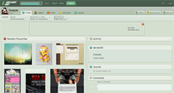Desktop Screenshot of kvncm.deviantart.com
