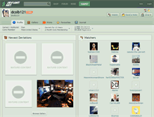 Tablet Screenshot of dcolb121.deviantart.com