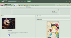 Desktop Screenshot of pirate-france.deviantart.com