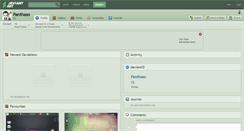 Desktop Screenshot of panthaso.deviantart.com