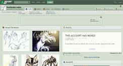Desktop Screenshot of nosferatu-neko.deviantart.com