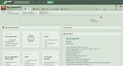 Desktop Screenshot of day-dreamer07.deviantart.com