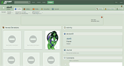 Desktop Screenshot of olo45.deviantart.com