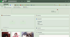 Desktop Screenshot of funkysaf.deviantart.com