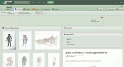 Desktop Screenshot of dst10.deviantart.com