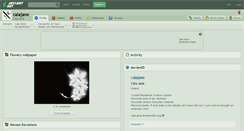 Desktop Screenshot of calajane.deviantart.com