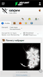 Mobile Screenshot of calajane.deviantart.com