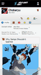 Mobile Screenshot of chobaryu.deviantart.com