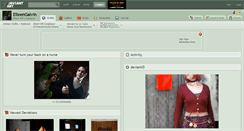 Desktop Screenshot of eileengalvin.deviantart.com