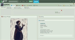 Desktop Screenshot of andariyel.deviantart.com