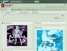 Tablet Screenshot of mnemeth17.deviantart.com