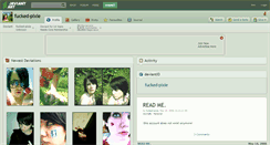 Desktop Screenshot of fucked-pixie.deviantart.com