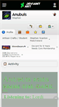 Mobile Screenshot of anubuis.deviantart.com