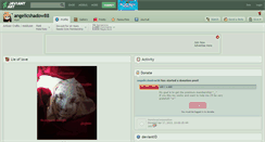 Desktop Screenshot of angelicshadow88.deviantart.com