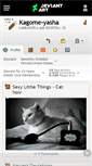 Mobile Screenshot of kagome-yasha.deviantart.com