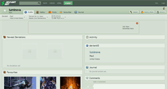 Desktop Screenshot of luminova.deviantart.com
