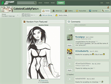 Tablet Screenshot of cuteandcuddlyfans.deviantart.com